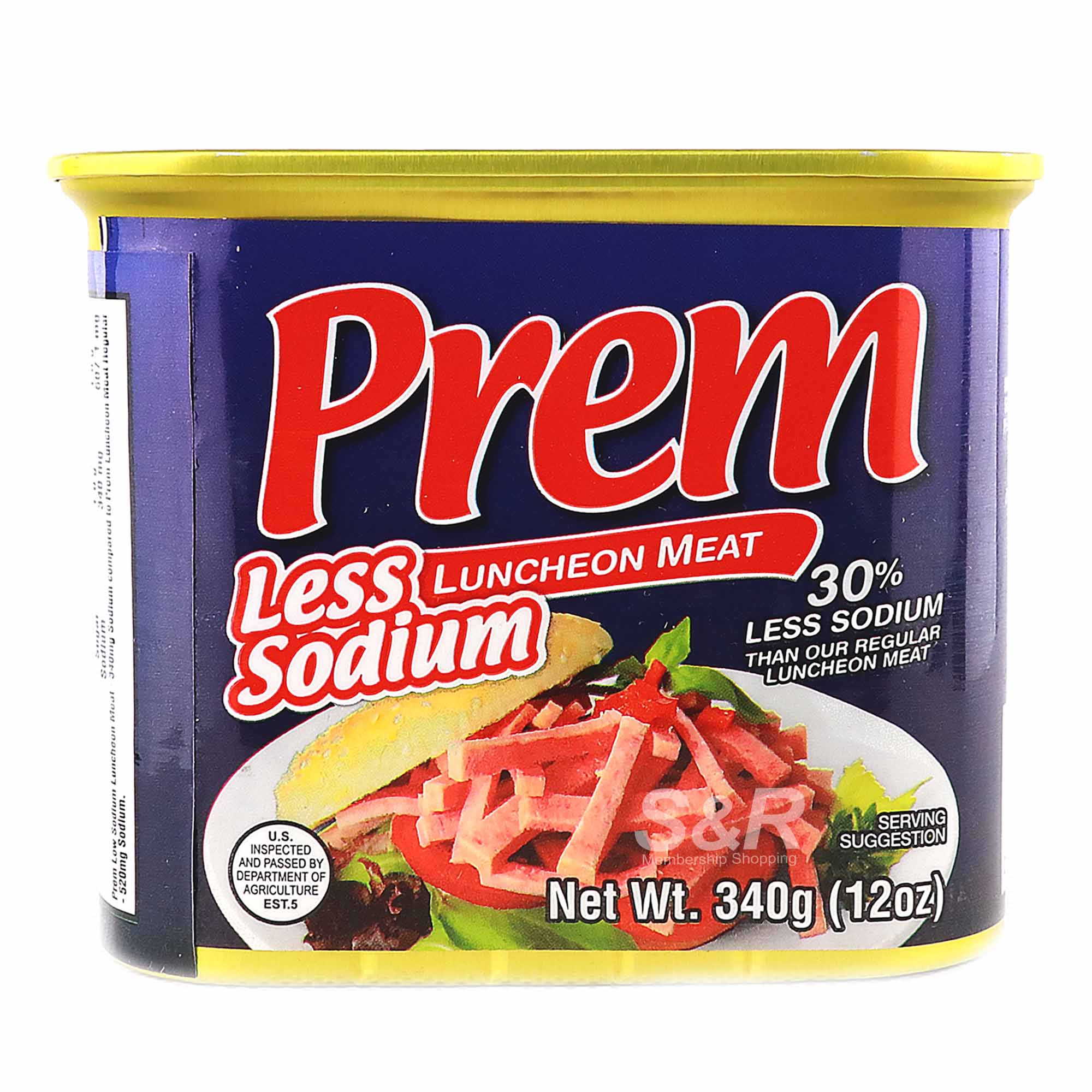 Prem Less Sodium Luncheon Meat 340g